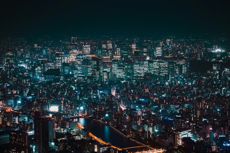 Neo-Tokyo Cityscape